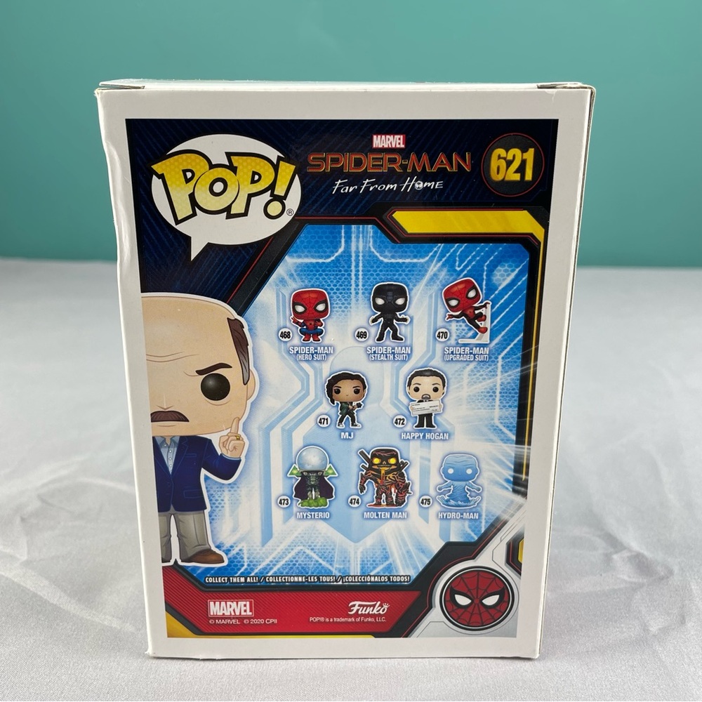 Funko Pop Marvel Spiderman J. Jonah Jameson PIAB Exclusive Not Taken Out Of Box - Picture 3 of 10